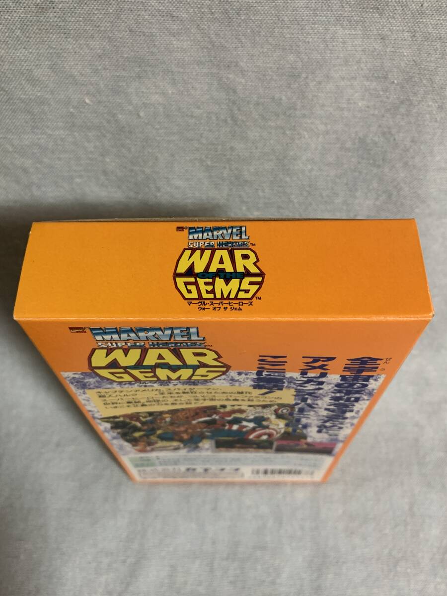 SFC マーヴル スーパーヒーローズ ウォー オブ ザ ジェム 新品未 SFC マーヴル スーパーヒーローズ ウォー オブ ザ ジェム 新品未