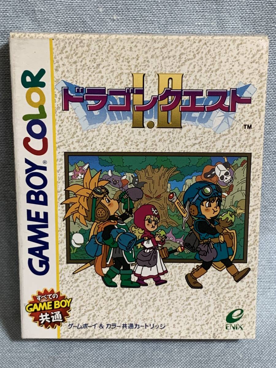 GBC ドラゴンクエスト I・II ★新品未使用★レア★デッドストック品_正面