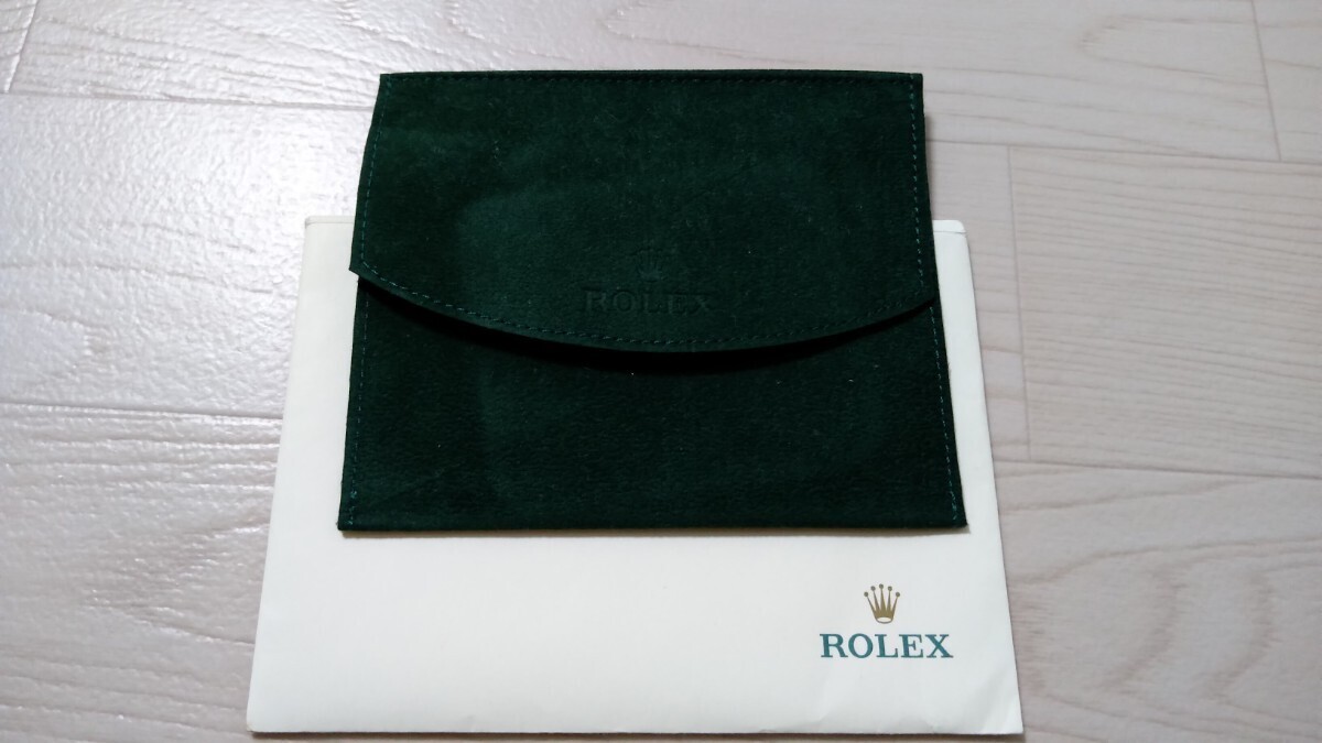 ロレックス ROLEX ポーチ ケース 時計保管袋　収納　ノベルティ　　_画像1