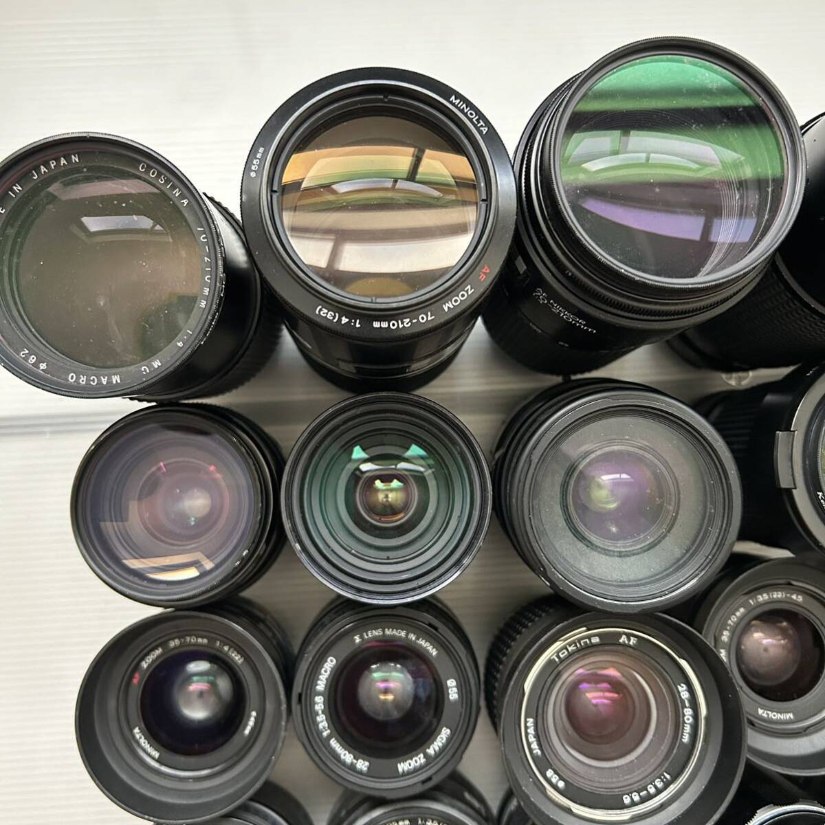 1 jpy ~ lens summarize Nikon MINOLTA COSINA TOKINA Canon SIGMA OLYMPUS PENTAX TAKUMAR ( junk operation not yet verification KJ)