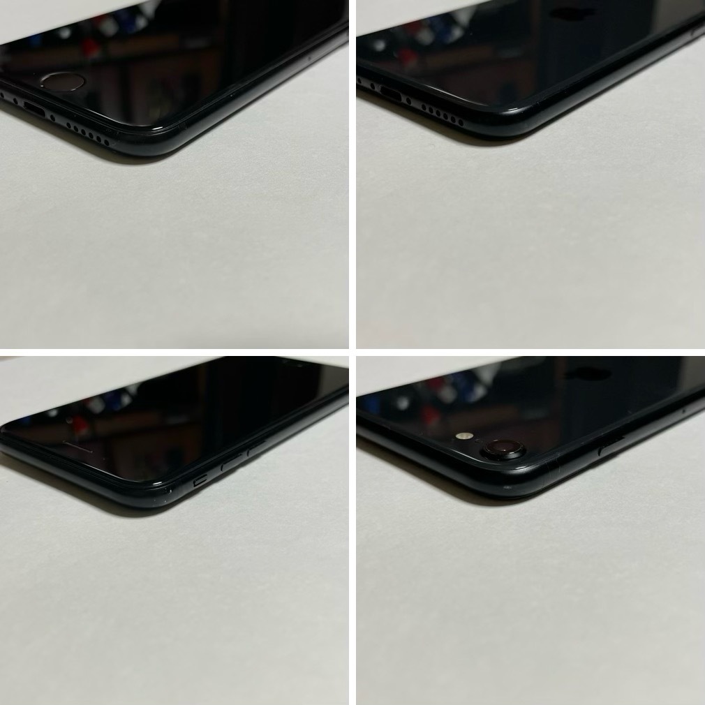 【1655】iPhone SE2（第2世代) 128GB バッテリー89％ SIMロック解除済み 国内版SIMフリー ブラック black 黒 残債無しの画像2