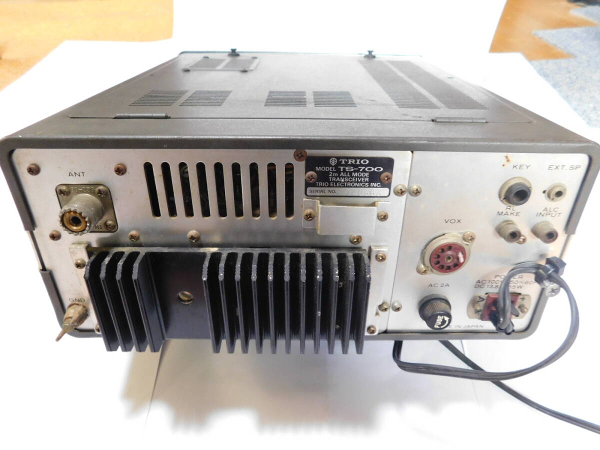 TORIO TS-700 2mオールモード無線機の画像6