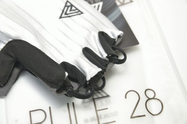 【自転車】 Rule 28 AERO MITTS 白 Sサイズ / 最速 エアロ グローブ ハーフフィンガー ルール28 / ノピンズ カステリ Nopinz HUUB_画像5