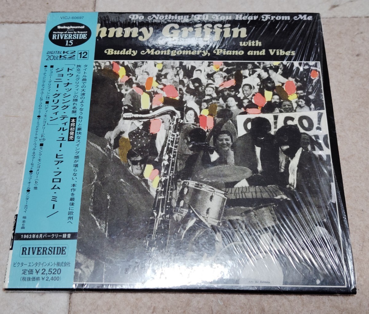 Johnny Griffin / Do Nothing 'Til You Hear From Me ジョニー・グリフィン 紙ジャケ シュリンク 激レア_画像1