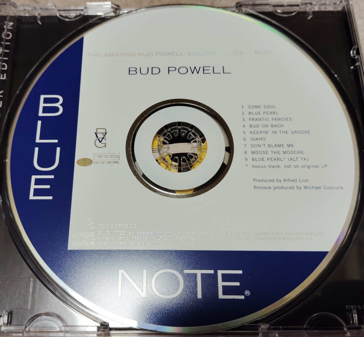 【RVG 名盤シリーズ】BUD POWELL / THE AMAZING BUD POWELL VOLUME THREE - BUD！ バド・パウエル THE RUDY VAN GELDER EDITION ケース新品_画像4