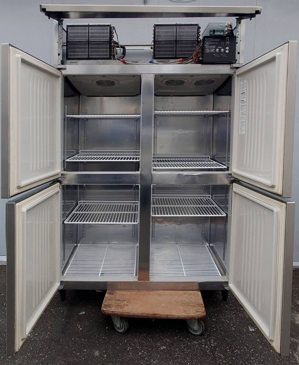縦型4ドア冷凍冷蔵庫 2凍2蔵 ホシザキ HRF-120ZFT3_画像4