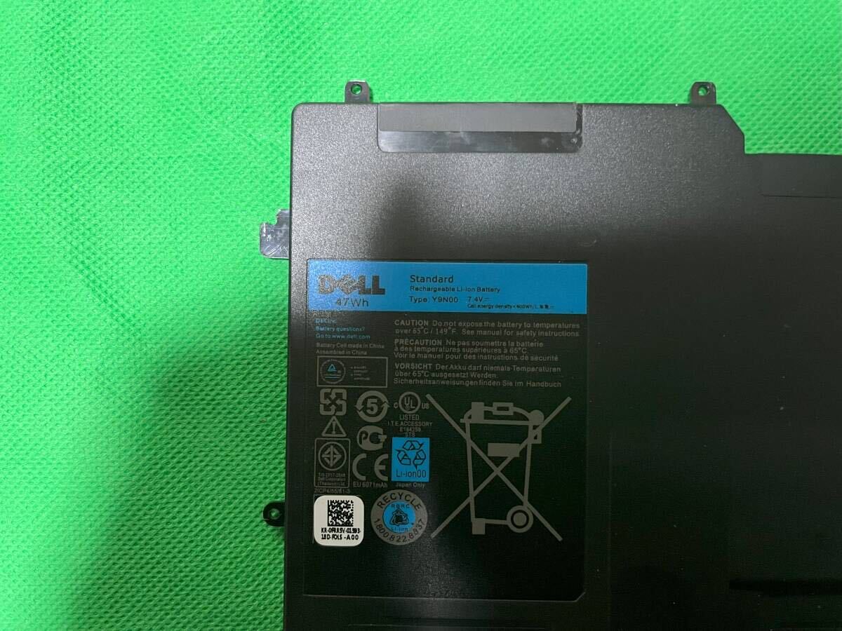 Dell XPS 12 L221x / XPS 13 L321X L322X交換バッテリー　ジャンク品_画像1