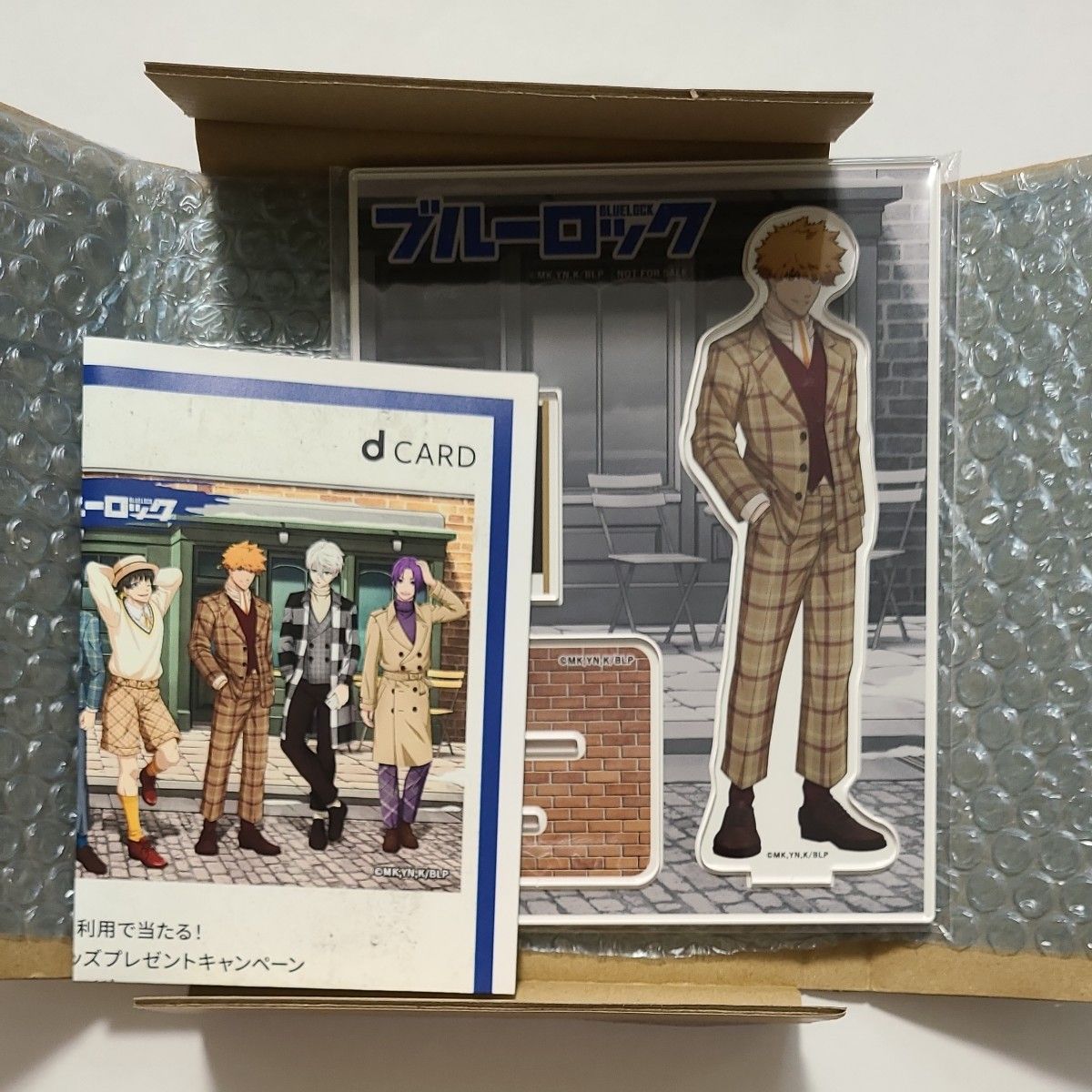 iD×ブルーロック國神錬介iDキャンペーン アクリルスタンド 非売品 ブルーロック 國神 錬介 ID dカード キャンペーン アクリル