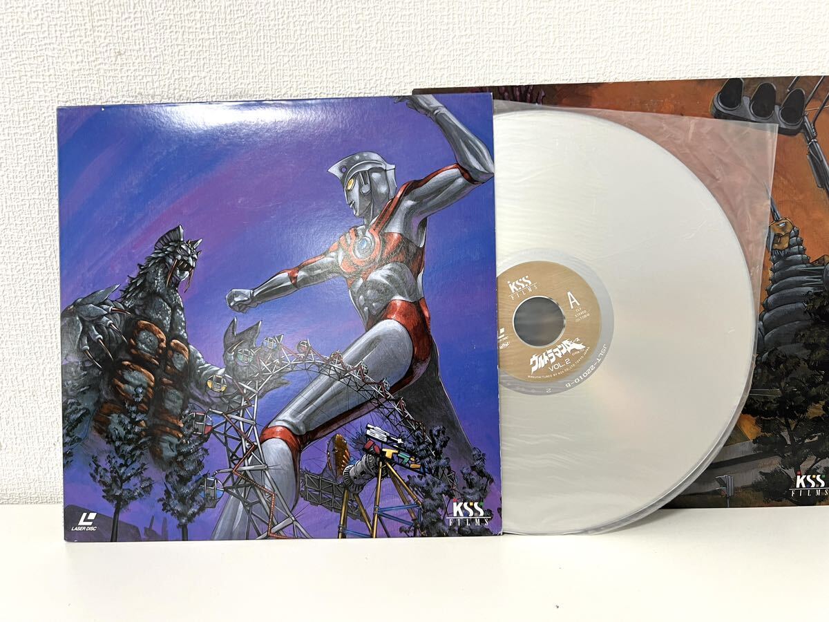 ○ 特撮超獣シリーズ ウルトラマンA LD レーザーディスク VOL.1〜4 7 13 6冊 ウルトラマン の画像6