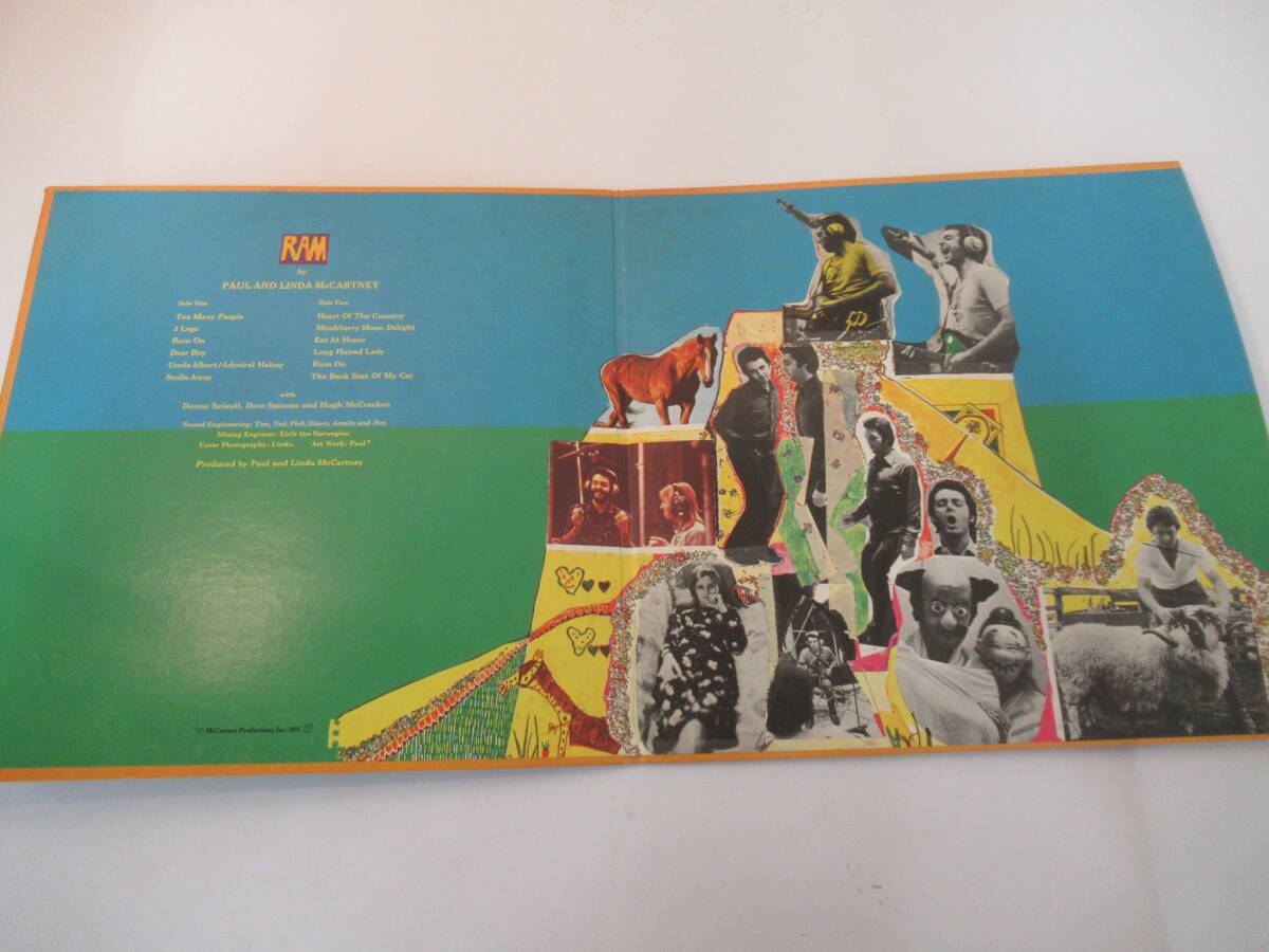 R72 ●ポール・マッカートニー WINGS 国内～US盤 LPレコード 4組 ポスター付き Paul McCartney ウィングス Beatles ビートルズの画像5