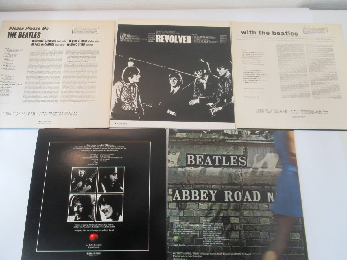 R65 ●※美品 THE BEATLES 国内盤 LPレコード 5組まとめ 「REVOLVER」「ABBEY LOAD」「LET IT BE」など ビートルズ 洋楽ロック の画像10