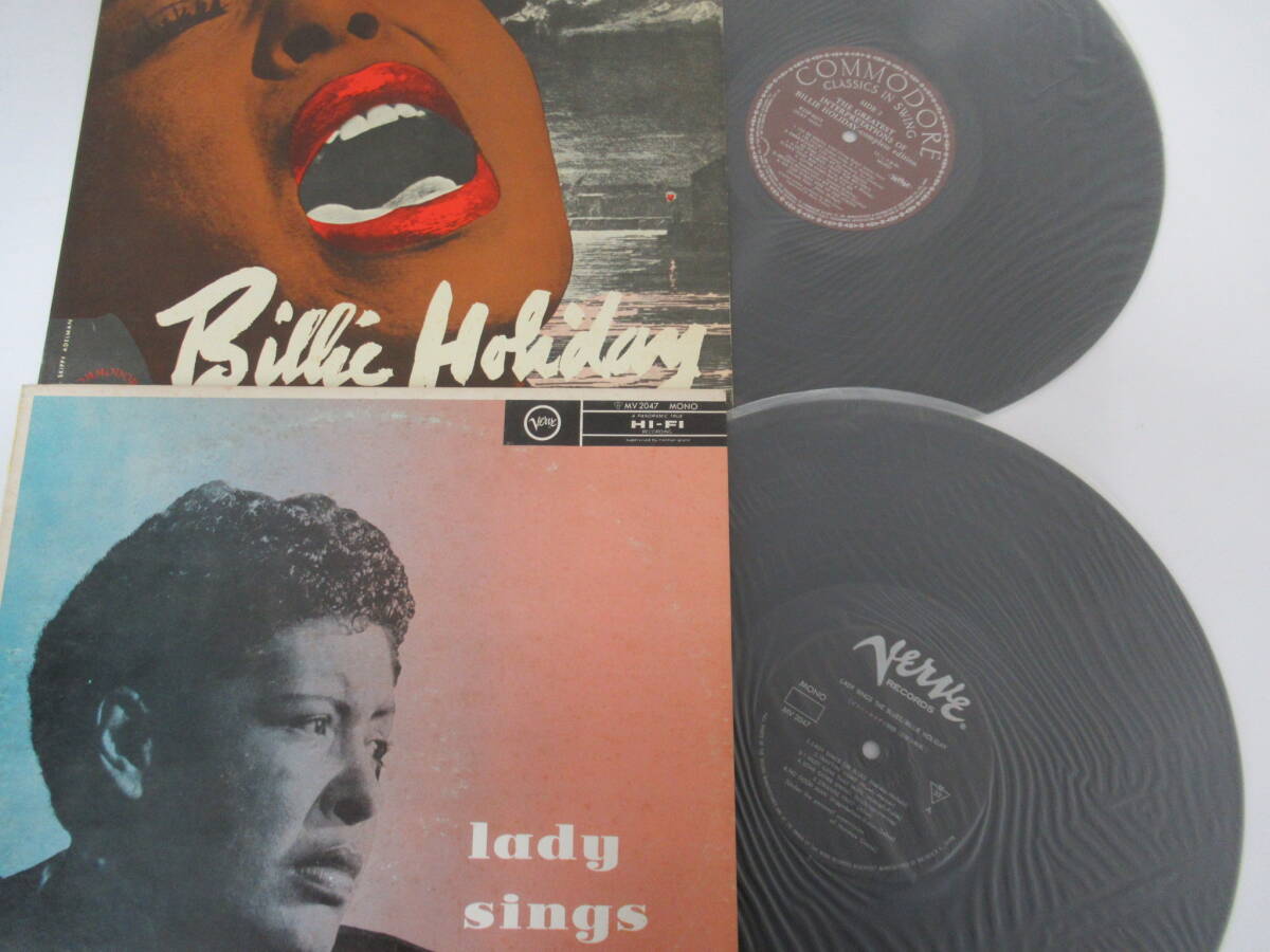 R50 ●ジャズ (ボーカル) LPレコード 6組まとめ Mahalia Jackson 、Billie Holiday など Jazz Vocalの画像6