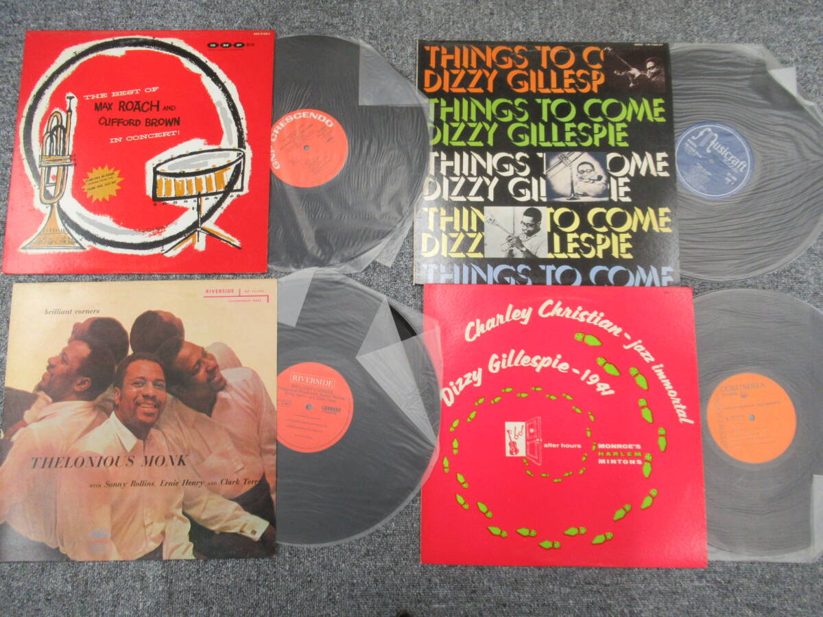 R49 ●ジャズ (ビバップ) LPレコード 8組まとめ Charlie Christian、Dizzy Gillespie、Sonny Rollins など Jazz Bebopの画像2