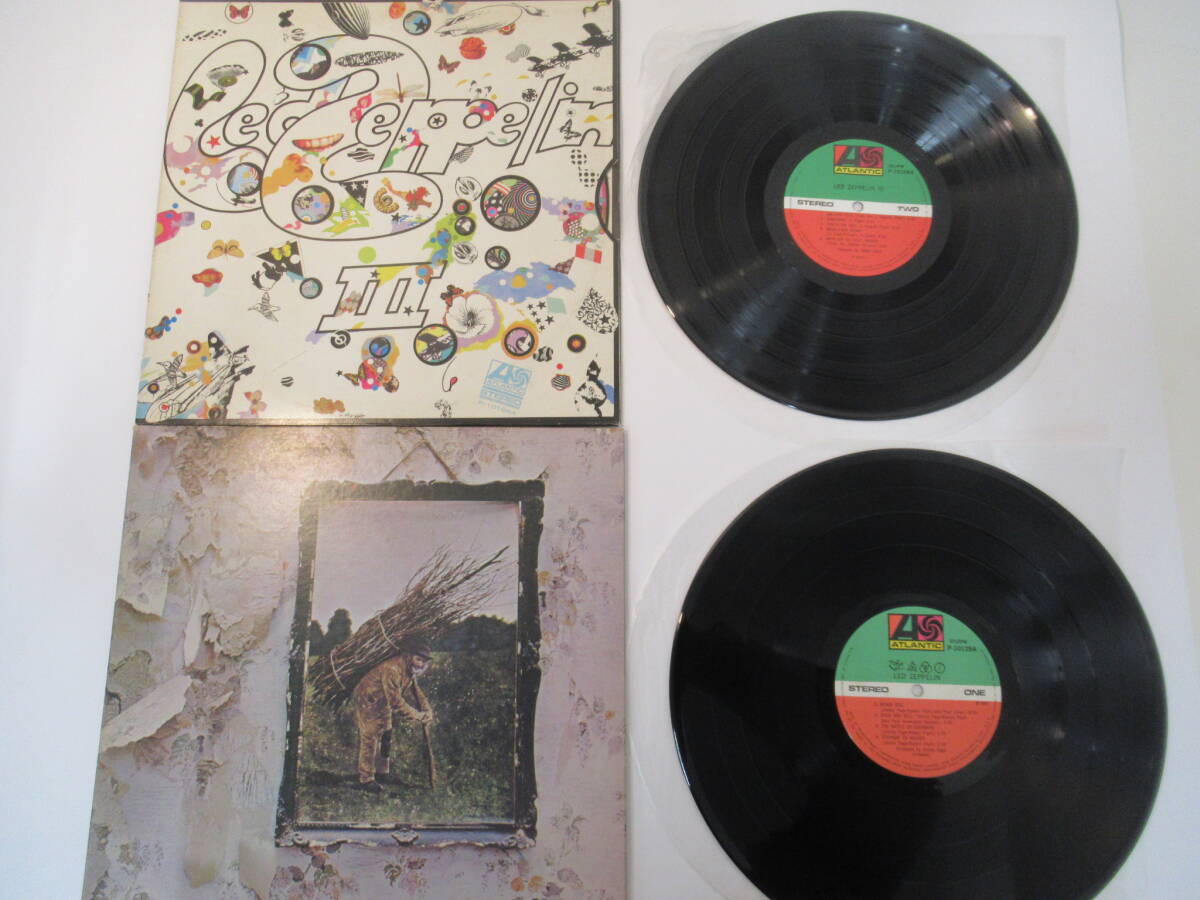 R26 ●レッド・ツェッペリン LPレコード 5枚まとめ 「CODA」「Led ZeppelinⅠ.Ⅱ.Ⅲ(ポスター付).Ⅳ」 ジミーペイジ、洋楽、rock、ロックの画像4
