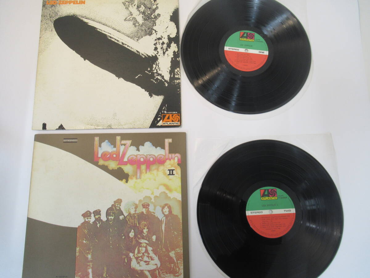 R26 ●レッド・ツェッペリン LPレコード 5枚まとめ 「CODA」「Led ZeppelinⅠ.Ⅱ.Ⅲ(ポスター付).Ⅳ」 ジミーペイジ、洋楽、rock、ロックの画像2