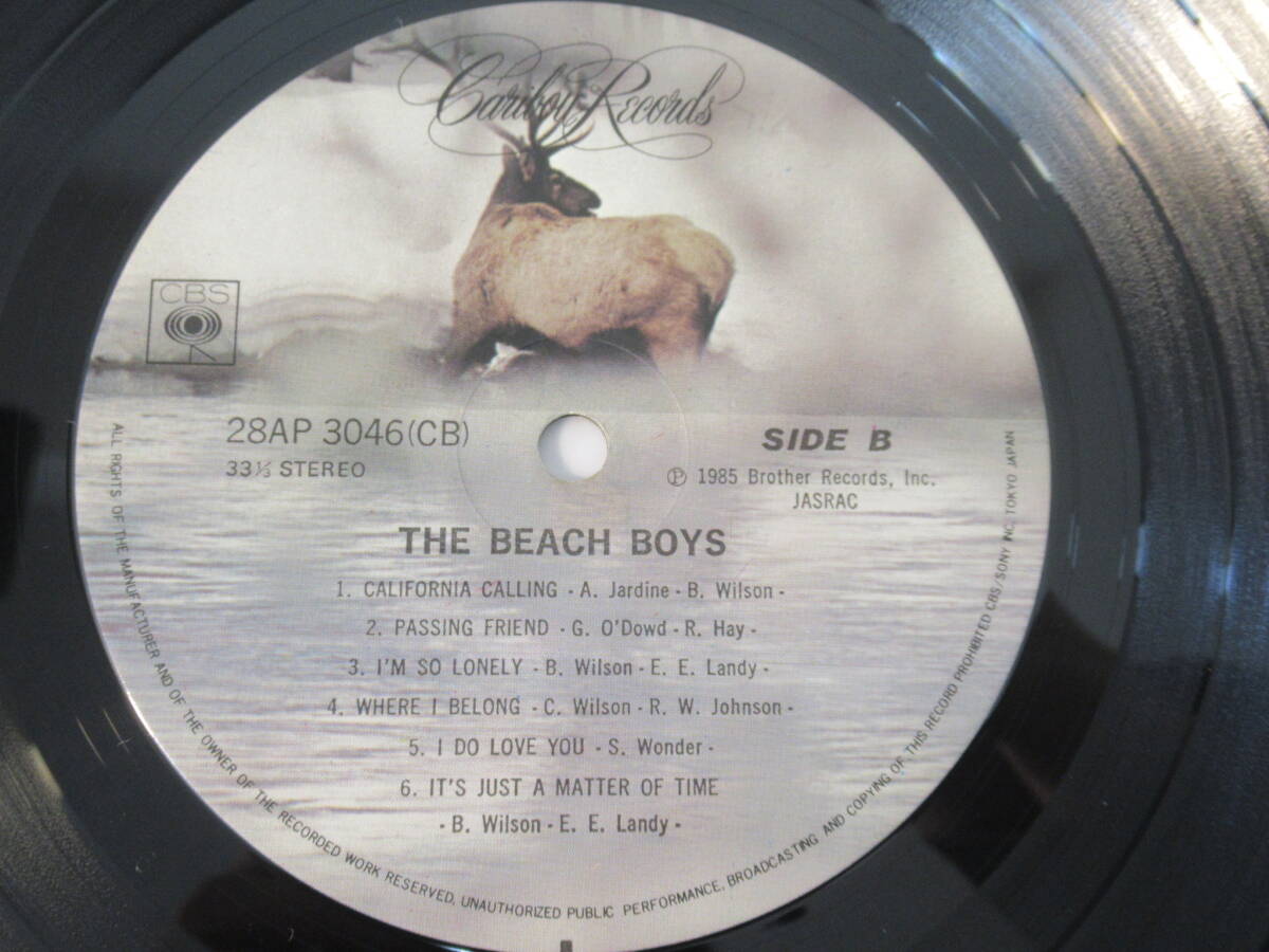 R13 ●ビーチ・ボーイズ LPレコード 国内盤 3枚まとめ ※帯付き The Beach Boys 洋楽 pops rockの画像8