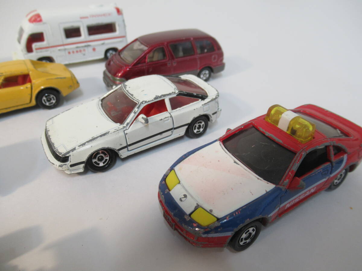 B45●ミニカー tomica 日本製 乗用車、レーシングカー、救急車 9台まとめ　ホンダ99T、セリカ2000GT-R、日産フェアレディZ など トミカ_画像6