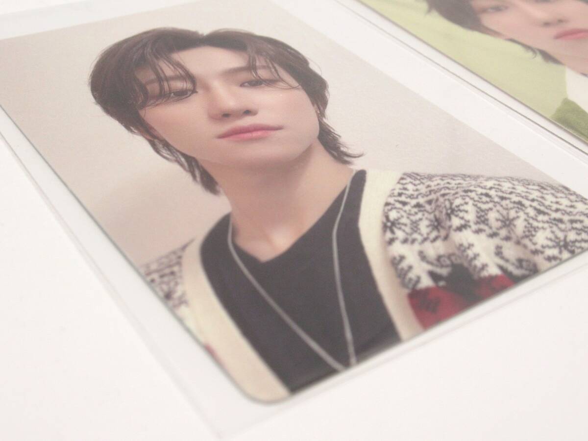 B02 0SEVENTEENmin is o[..... not ] general record D record 2 pieces set THE8 trading card Photocard seven tea n