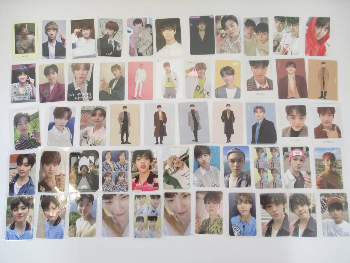 A07 0SEVENTEEN коллекционные карточки 54 шт. комплект Photocard THE8 JOSHUA SEUNGKWAN DINO JUN DK HOSHI WONWOO WOOZI seven чай nsebchi