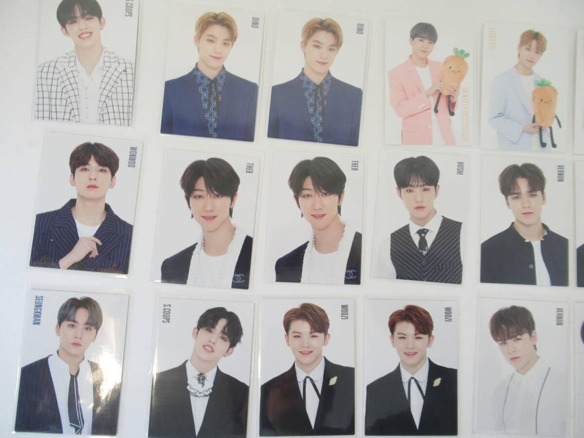 A05 〇SEVENTEEN 『Happy Ending』 トレカ45枚セット Photocard THE8 JOSHUA SEUNGKWAN DINO JUN HOSHI セブンティーン セブチ_画像3