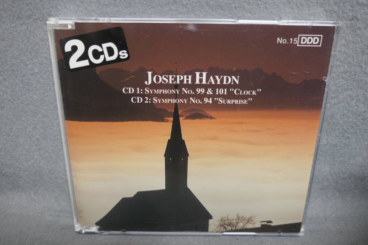 ★同梱発送不可★中古CD / 2CD / ハイドン / HAYDN / 交響曲 第９９番 ・第１０１番・第９４番 / 協奏曲 第５番_画像1