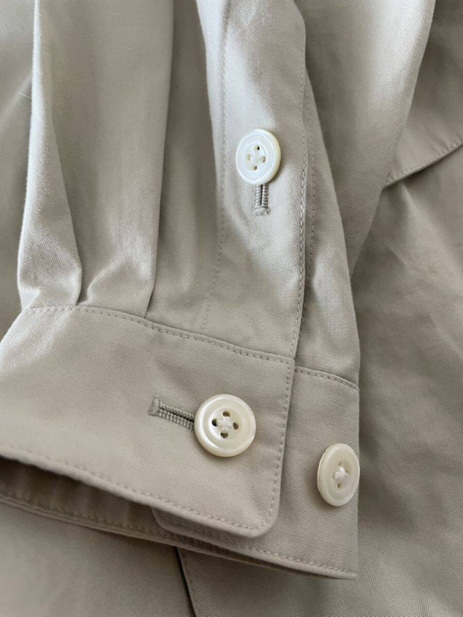 Burberry's ヴィンテージ ジャケット シャツ サファリミリタリー Mの画像6