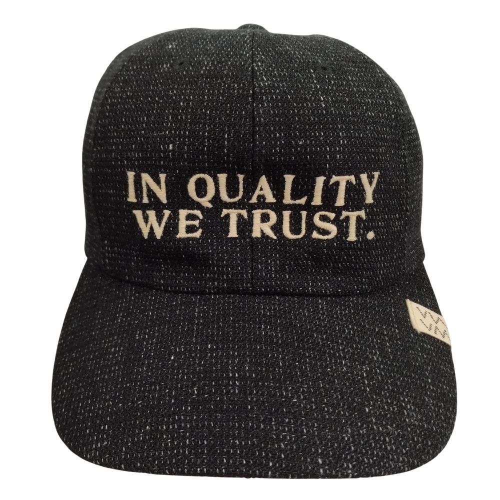 VISVIM ビズビム 品番 0123203003015 EXCELSIOR CAP I.Q.W.T. キャップ ブラック サイズフリー 正規品 / 34062_画像1