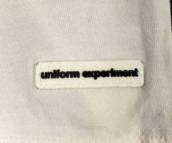 UNIFORM EXPERIMENT ユニフォームエクスペリメント 16SS 半袖Ｔシャツ ホワイト サイズ2 正規品 / B10_画像3