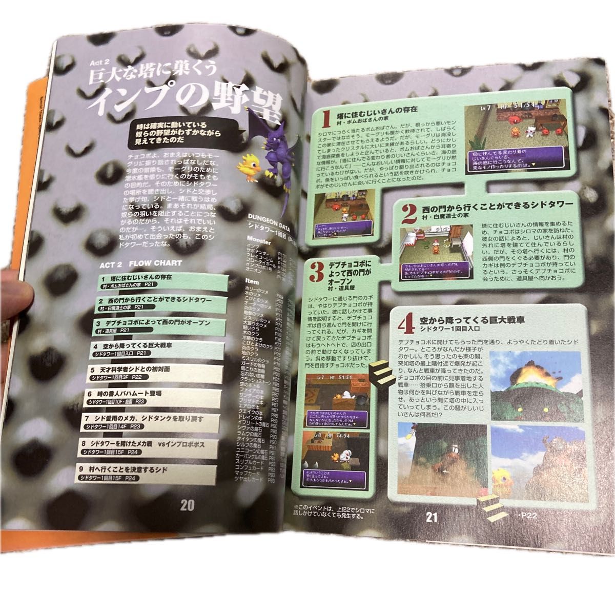 PS攻略本 ゲーム攻略本　チョコボの不思議なダンジョン2 公式ガイドブック