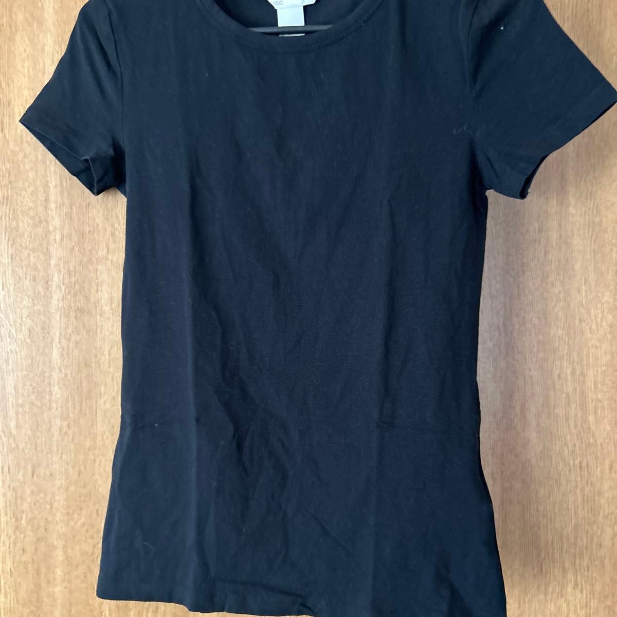H&M  Tシャツ 半袖 半袖Tシャツ XS 黒 無地