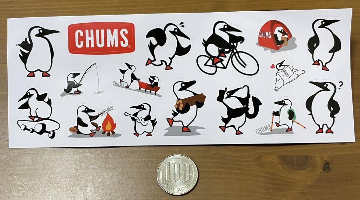 【CHUMS チャムスA】ステッカー シール 56枚セット_画像8