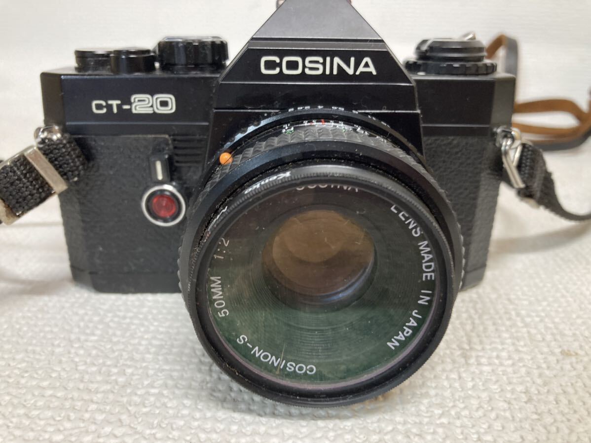 フィルムカメラ COSINA CT-20 / kONICA auto S2 / Canon DATEMATIB / Konica C35/ 4台セットジャンクの画像4
