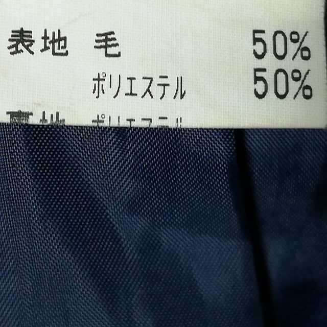 1円 スクールスカート 夏物 w63-丈52 チェック 中学 高校 プリーツ 学生服 制服 女子 中古 IN4993_画像5