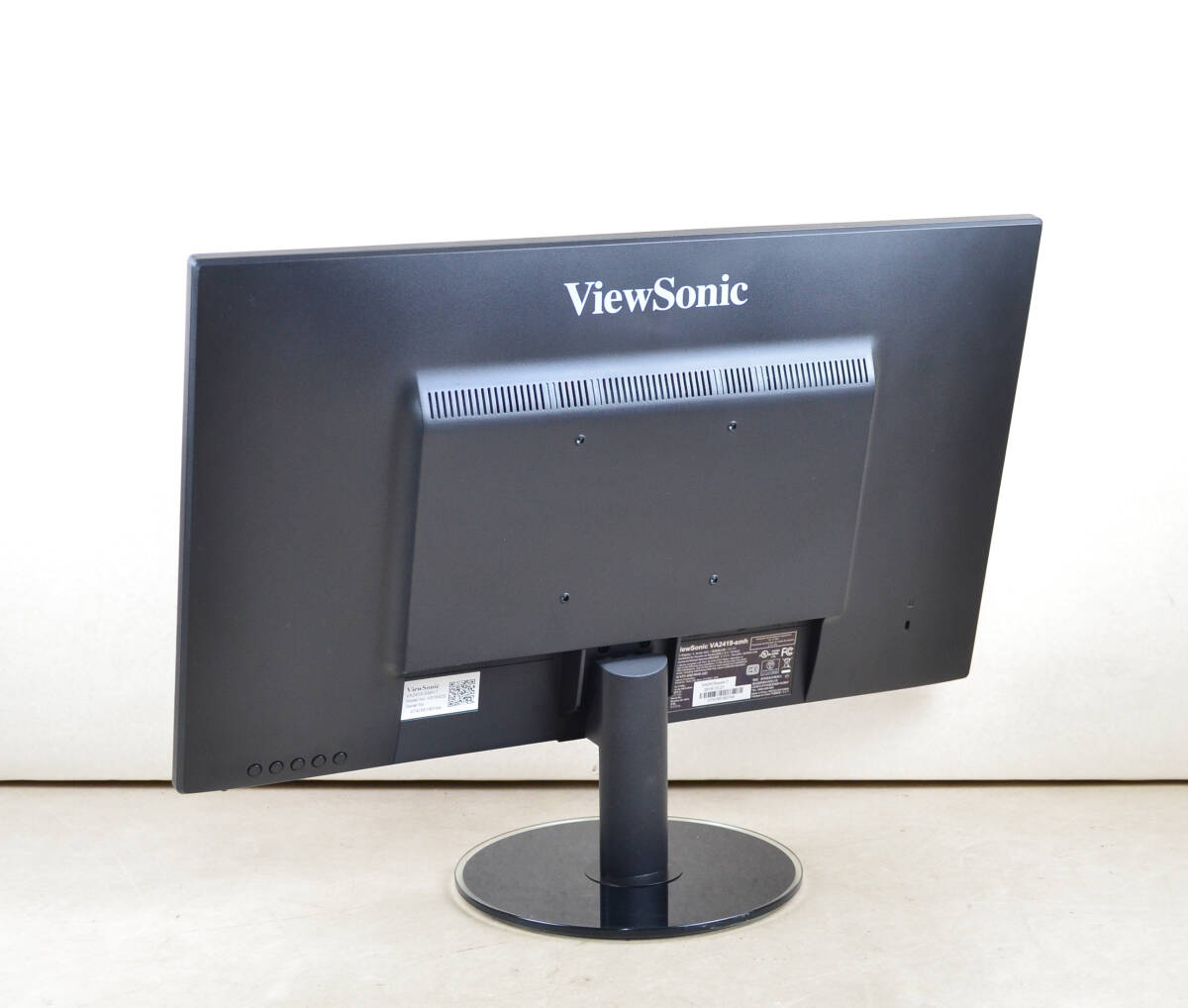 3282　超狭額ベゼル　ViewSonic　23.8型ワイド　VA2419-smh　フルHD　ゲーミング　HDMI　スピーカー内蔵　IPSパネル　LED　ディスプレイ