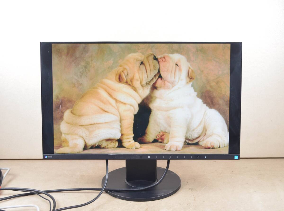 4611　超狭額ベゼル　EIZO　EV2450　23.8型ワイド　フルHD　ゲーミング　HDMI/DP　スピーカー　回転　IPS　LED　ディスプレイ