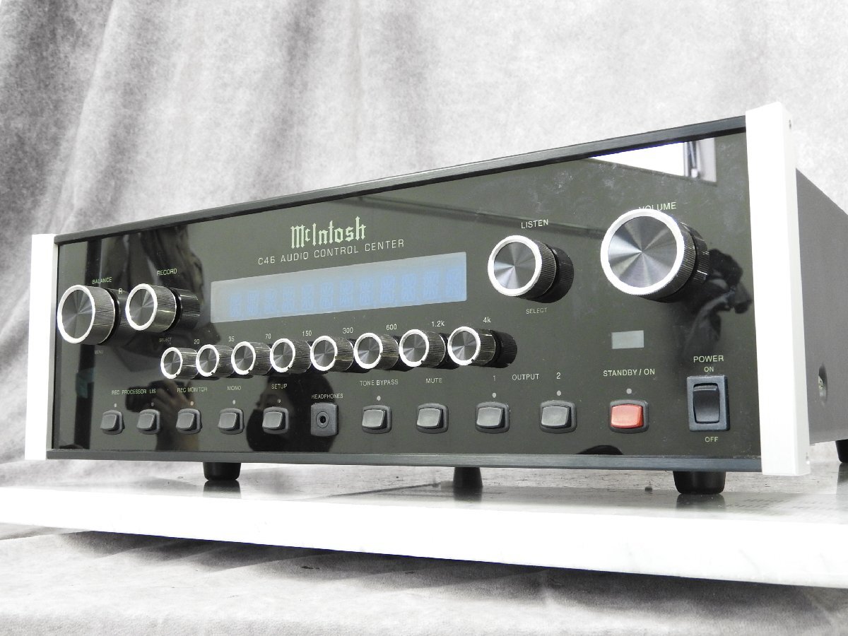 ☆ McIntosh マッキントッシュ C46 プリアンプ コントロールセンター ☆中古☆の画像3