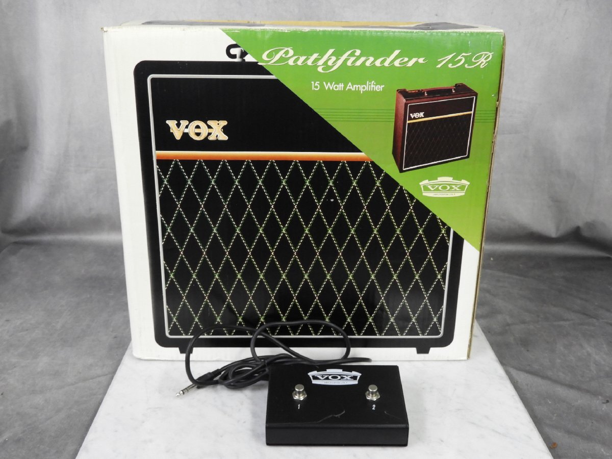 ☆ VOX Pathfinder 15R V9168R ギターアンプ 箱付き ☆中古☆_画像9