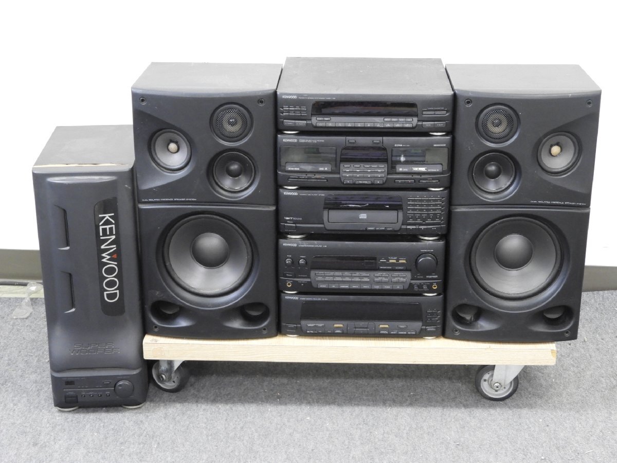 ☆ KENWOOD ケンウッド ROXY L5 T-85/A-85/GE-850/X-85/DP-950/S-9M/SW-9 システムコンポ ☆現状品☆の画像1