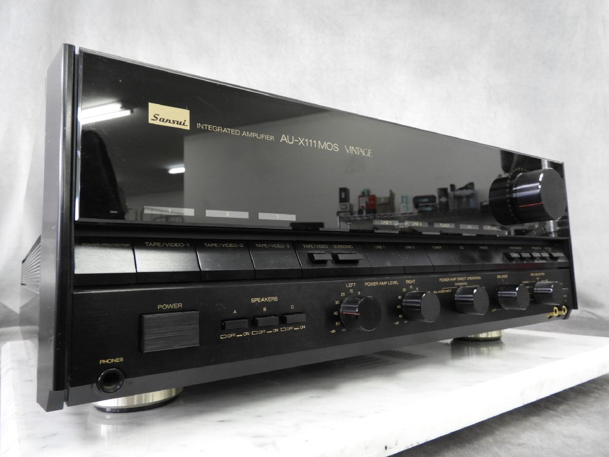 ☆ SANSUI サンスイ AU-X1111MOS VINTAGE プリメインアンプ ☆中古☆の画像1