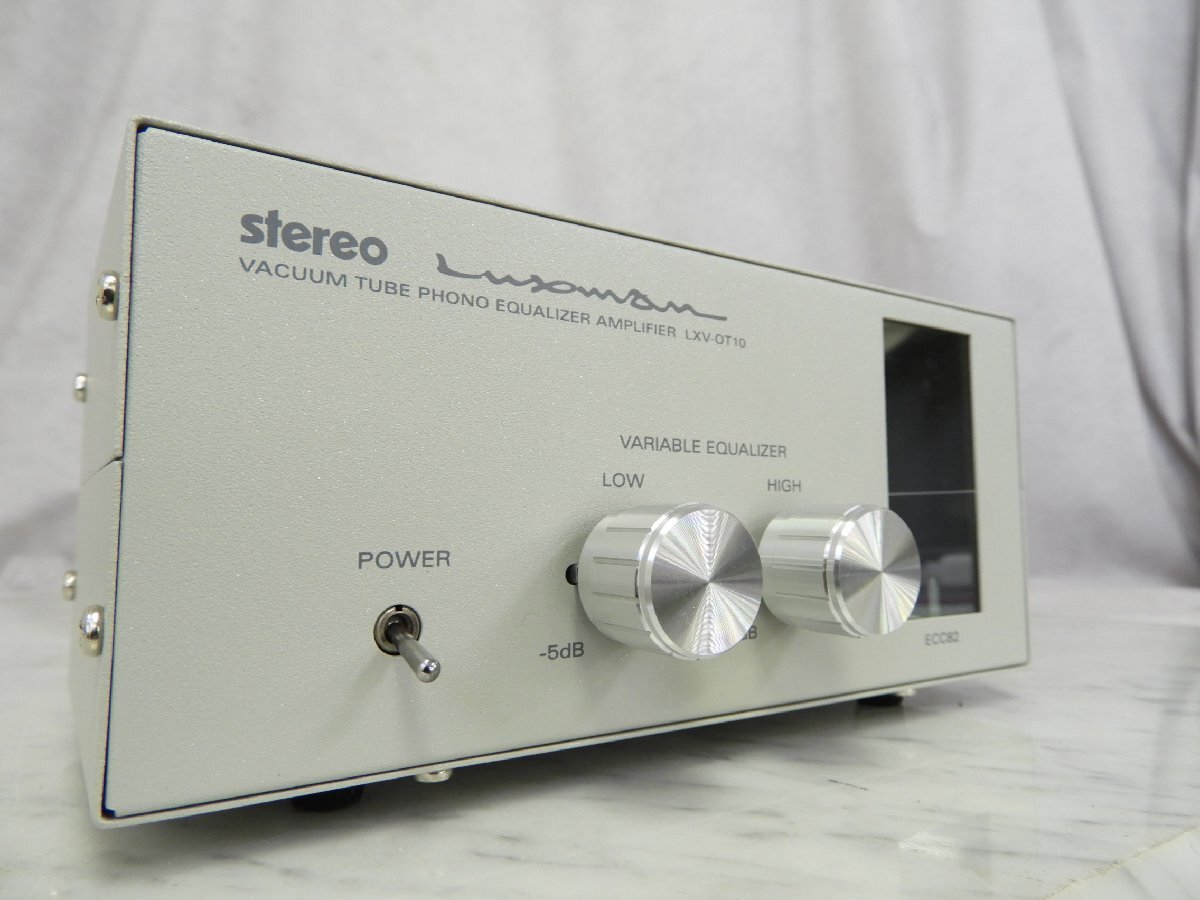 ☆ LUXMAN ラックスマン LXV-OT10 真空管フォノイコライザー ☆現状品☆