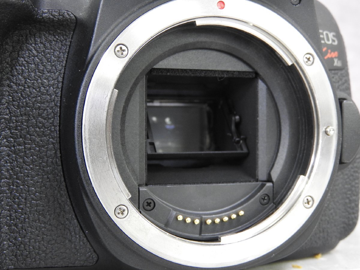 ☆ Canon キャノン EOS Kiss X8i + EFS 18-55mm + TAMRON AF 70-300mm デジタル一眼レフ カメラ レンズ セット ケース付き ☆現状品☆の画像3