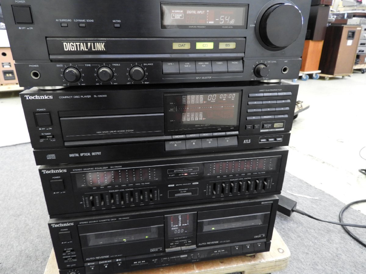 * Technics Technics SU-D5000 SB-D5000 RS-D5000 SL-D5000 SH-D5000 ST-D5000 SL-J85R system player * present condition goods *