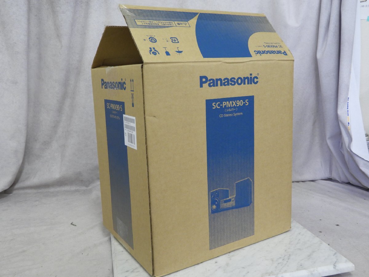 ☆【美品】 Panasonic パナソニック SC-PMX90-S CDコンポ 箱付き ☆中古☆の画像10