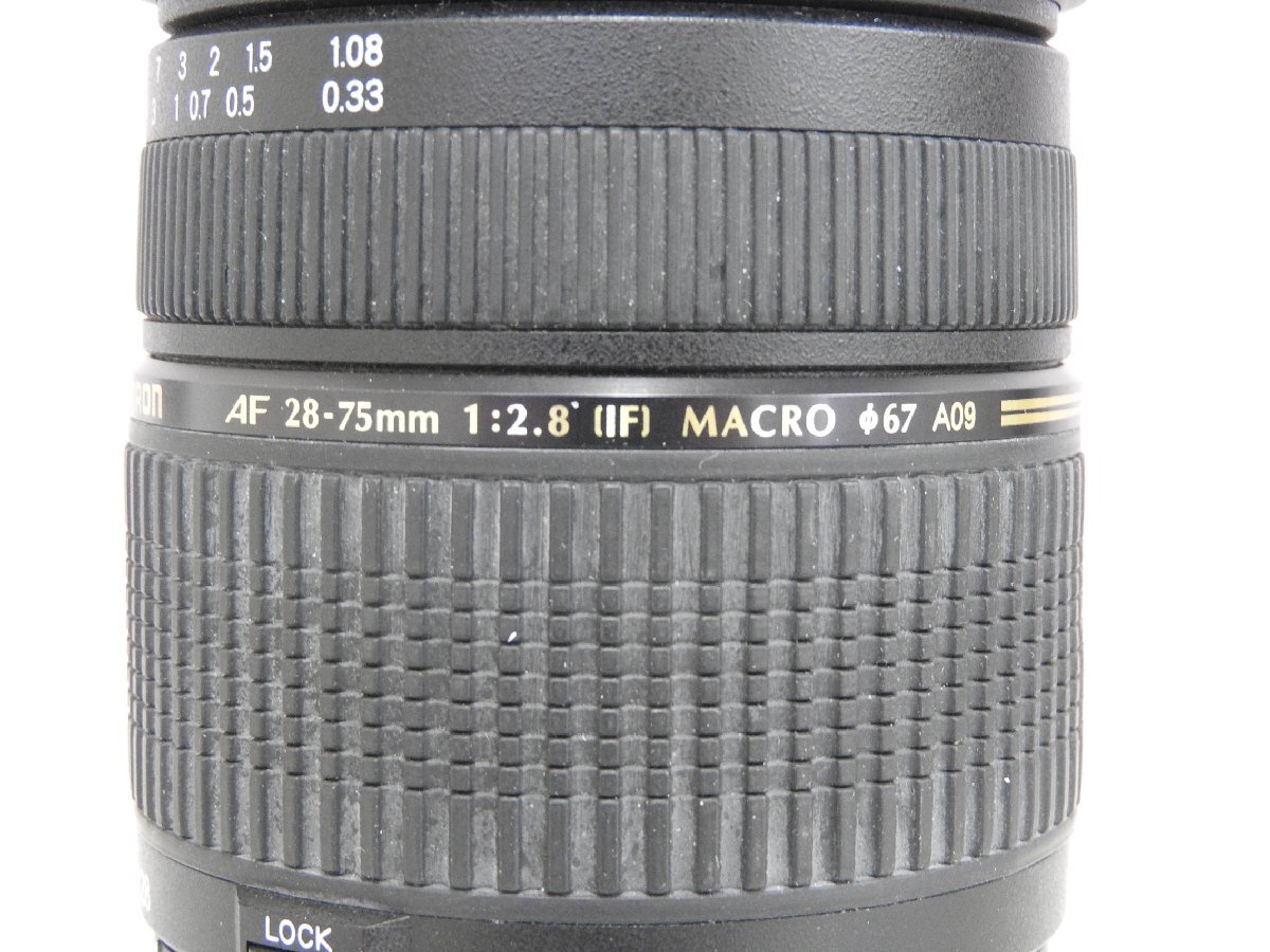 ☆ TAMRON タムロン SP AF 28-75mm F2.8 XR Di LD MACRO カメラレンズ ニコンマウント ☆中古☆の画像3