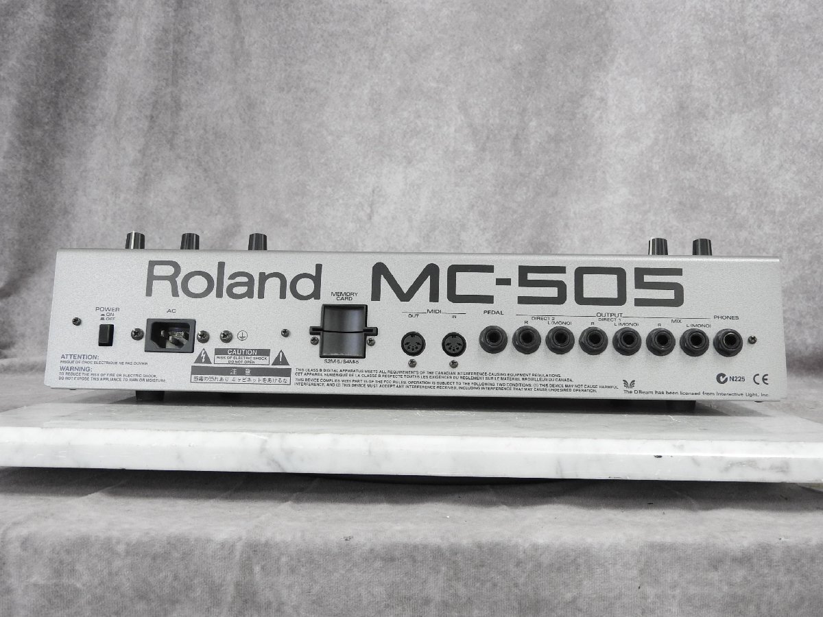 ☆ Roland ローランド Groovebox MC-505 シーケンサー ☆中古☆の画像5