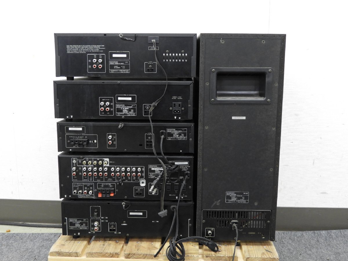 ☆ KENWOOD ケンウッド GE-7i X-7i T-7i DP-7i A-5i SW-900 システムコンポ ☆現状品☆の画像5