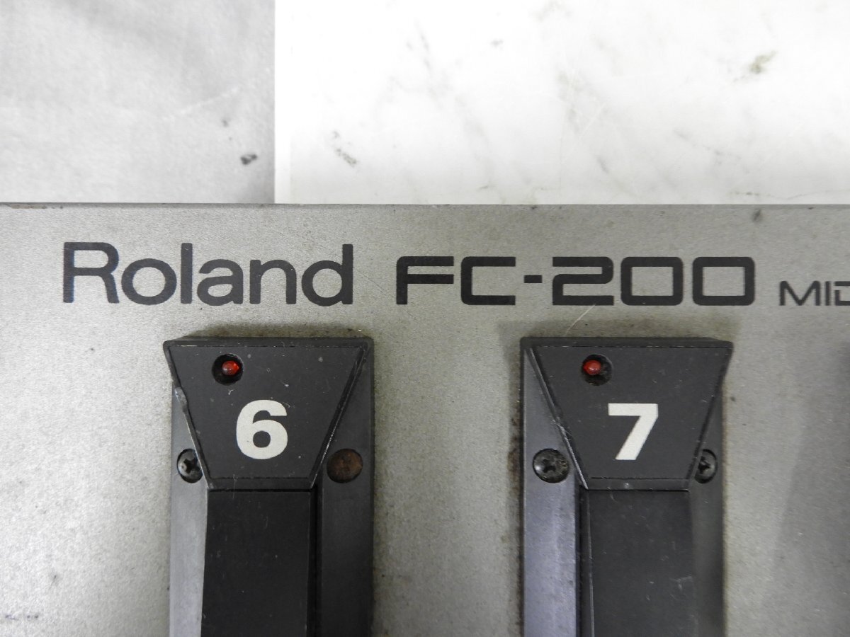 ☆ Roland ローランド FC-200 MIDIフットコントローラー ☆現状品☆の画像8