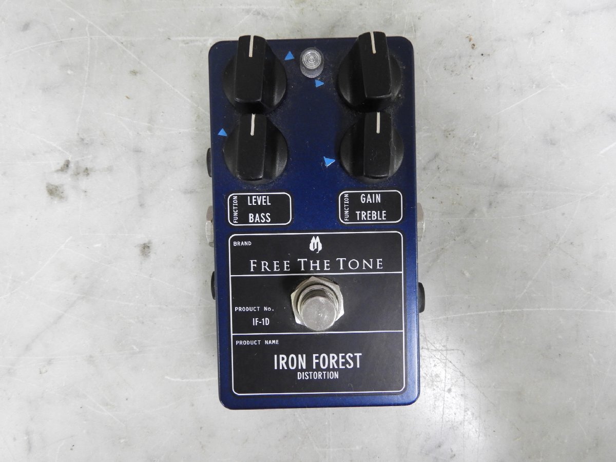 ☆ FREE THE TONE IRON FOREST IF-1D ディストーション ギター エフェクター ☆中古☆の画像2