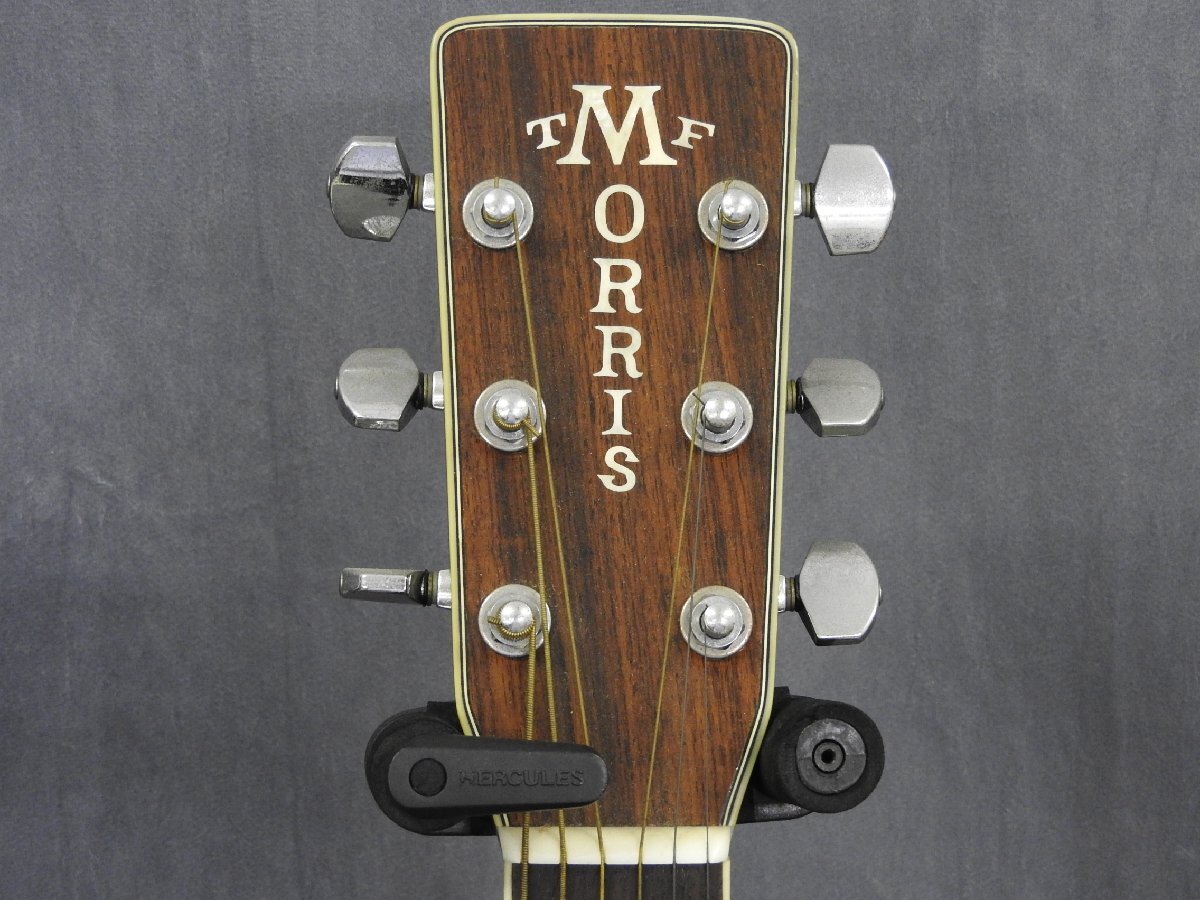 ☆ Morris モーリス W-50 アコースティックギター ♯826536 ケース付き ☆中古☆の画像4