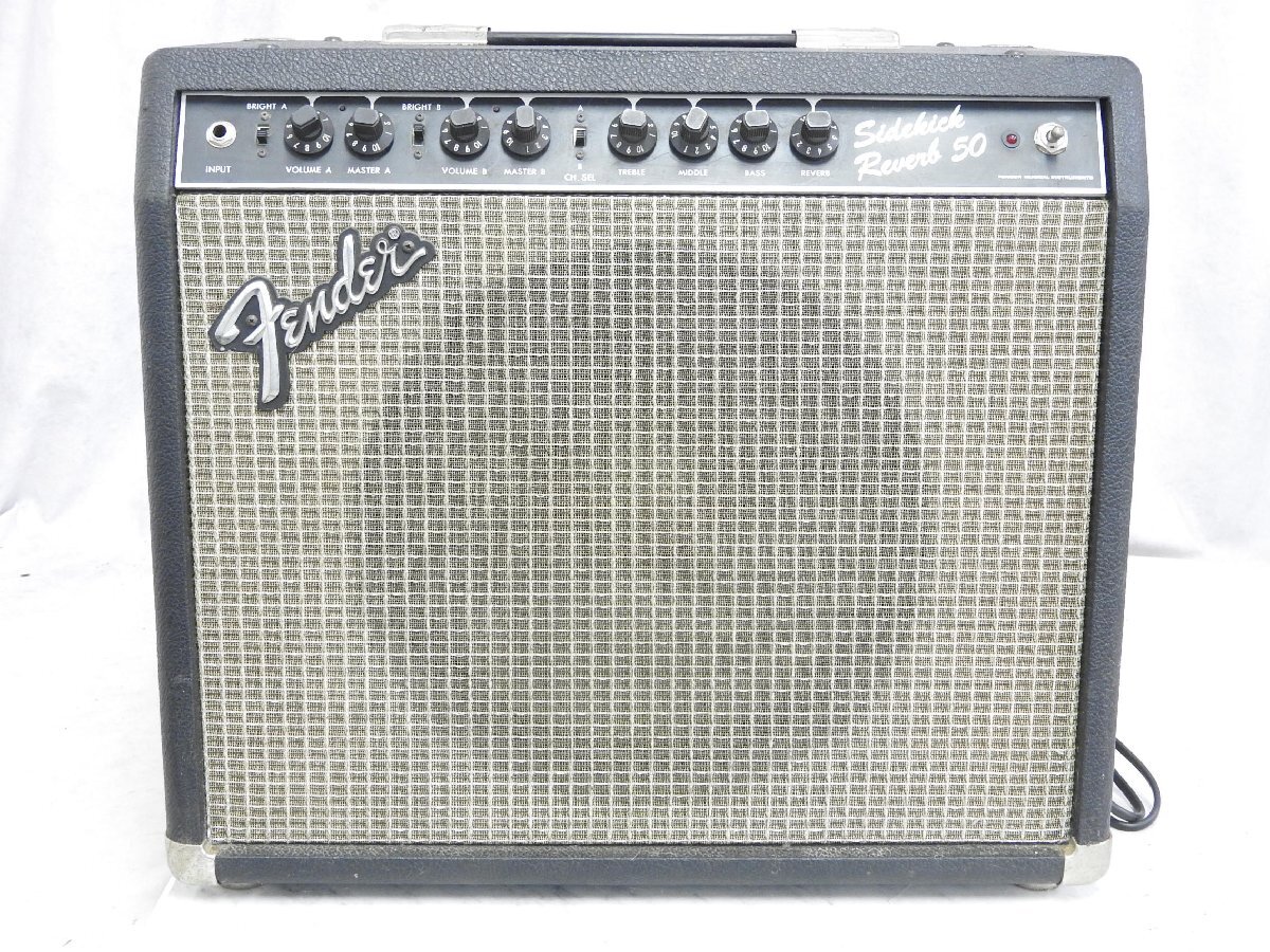 ☆ Fender フェンダー SIDEKICK 50 REVERB ギターアンプ ☆中古☆の画像2